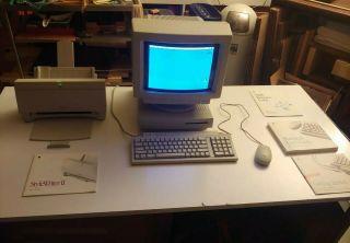 Vintage Macintosh Lc Iii Apple Computer Desktop Set - Great Order -