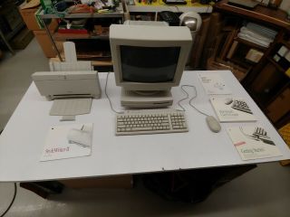 Vintage Macintosh LC III Apple Computer Desktop Set - Great Order - 2