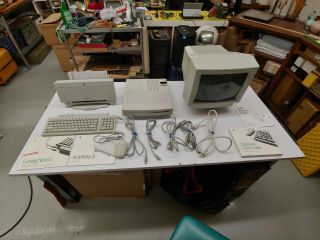 Vintage Macintosh LC III Apple Computer Desktop Set - Great Order - 6