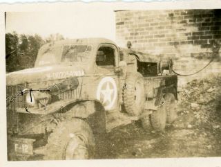 Org Wwii Photo: American Large Transport Vehicle Eto