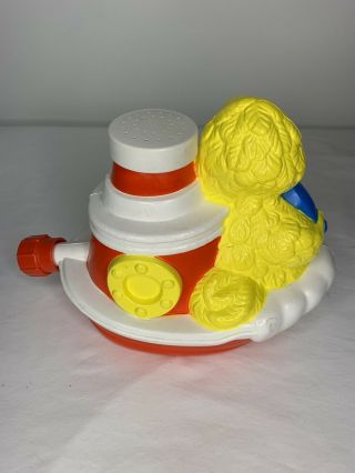 Big Bird Sprinkler 1983 Vintage Muppet Sesame Street Jim Henson Boat Hasbro 3