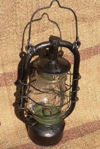 Vintage Feuerhand 323 Lantern Lamp Ll World War Germany Globe