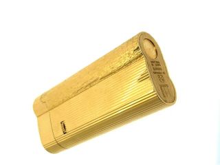 Dunhill Gold Plated Lighter Spares and Repairs Cracked Box 4