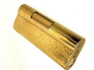 Dunhill Gold Plated Lighter Spares and Repairs Cracked Box 6