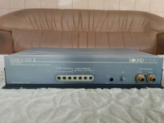 Soundstream Class A 100 Ii Old School Sq Amps.  Rare.  Ship To Worldwide