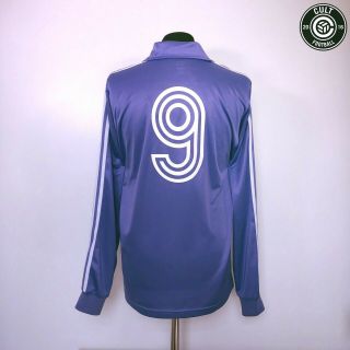 Sanchez 9 Real Madrid Away Vintage Adidas Originals Football Shirt 1981/86 (l)