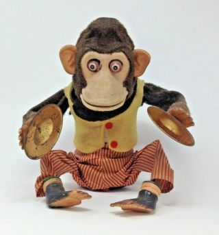Vintage C.  K Japan Musical Chimp Cymbal Playing Monkey Mechanical