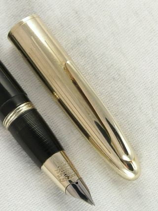 Vintage 1940s Sheaffer Crest 1500 Lifetime Fountain Pen Lever Fill Restored