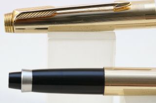 Vintage (c1980) Parker 75 Milleraies Gold Plated Rollerball Pen