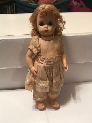 Vintage 1950’s Doll With Rare Terri Lee Outfit