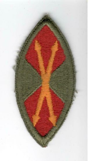 Ww 2 Us Army Anti - Aircraft Command Central Patch Inv A736