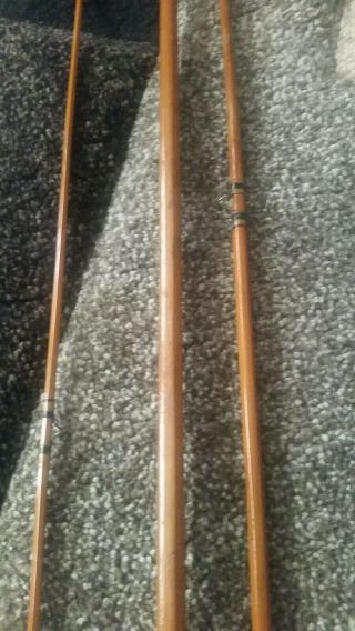 Vintage Montague Split Bamboo Fly rod.  8’ - 3 Piece.  Aluminum tube.  READ PLEASE 4