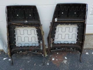71 72 73 Mustang Deluxe Automatic Seat Backs Rare Option 1972 1973 1971