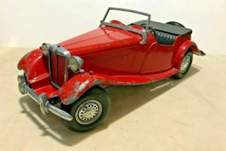 Vintage,  1954 Doepke Mg (mgtd) Model,  Toys Rossmoyne Ohio Metal Diecast Car Parts