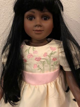 My Twinn Aa Lois Doll Dressed In The Blooming Hearts Dress So Rare