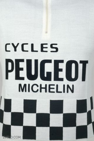 Peugeot Esso vintage wool jersey,  never worn XXL 4