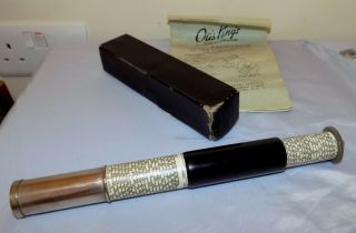 Vintage Military Otis Kings Cylindrical Telescopic Calculator No.  414 Model A5903