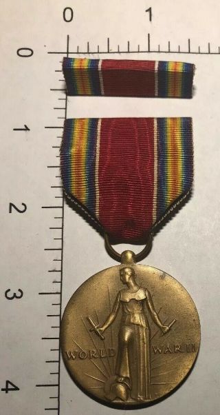 World War 2 Victory Metal Us Military Ww2 Victory Medal And Ribbon