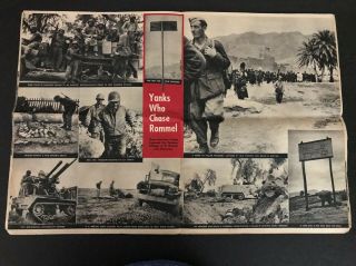 YANK WEEKLY WORLD WAR 2 MAY 7,  1943 ISSUE NORTH AFRICA ROMMEL 4