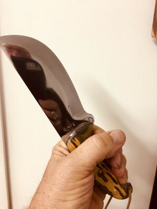 VINTAGE BOWIE KNIFE:HANDMADE BUSH CRAFT SKINNING KNIFE - Deep South 7