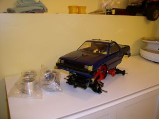 Vintage Tamiya Mud Blaster Subaru Brat Roller With Wheels