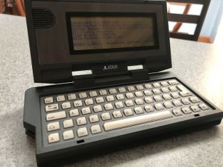 Atari HPC - 004 Portfolio Vintage Portable Pocket Handheld Computer 2