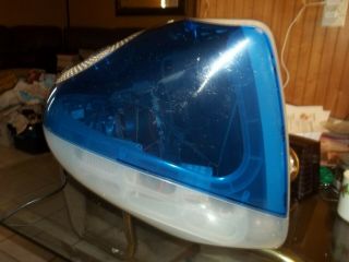 Apple iMac G3 BlueBerry M5521 2000 Vintage All - In - One Computer 5