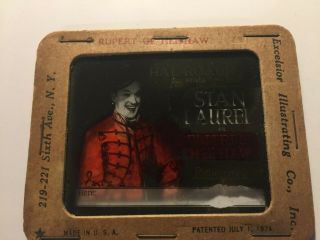 Stan Laurel Extremely Rare Movie Magic Lantern Slide 1924 Pre Hardy 3