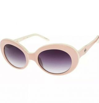 RARE Agent Provocateur Linda Farrow Big Round Oval Sunglasses Kurt Cobain Vtg 3