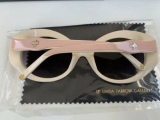 RARE Agent Provocateur Linda Farrow Big Round Oval Sunglasses Kurt Cobain Vtg 6