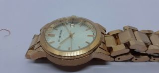 VINTAGE Women ' s BURBERRY BU9104 Swiss Machine Quartz Wrist Watch 4