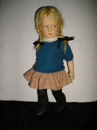 RARE EARLY LENCI SCHOOL GIRL Model 300 