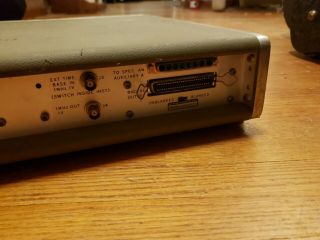 Vintage HP Hewlett Packard 8443A Tracking Generator - Counter 6