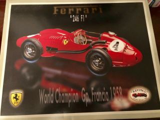 Vintage Revival 1 20 Ferrari 246 F1 - World Champion Gp Francia 1958 Art.  2002