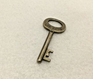 Vintage Authentic Louis Vuitton Brass Key For Luggage