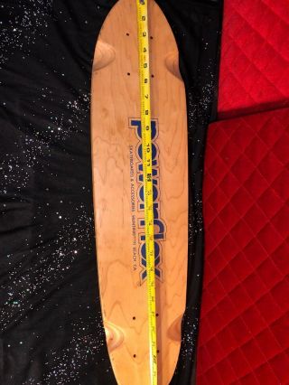 Vintage POWERFLEX Skateboard Wooden Board RARE 27 Inch 3