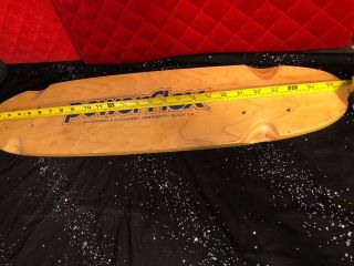 Vintage POWERFLEX Skateboard Wooden Board RARE 27 Inch 4