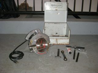 Vintage Rockwell 7 - 1/4 " Corded Circular Saw,  Model 315,