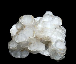 3.  8lb Rare White " Pagoda " Calcite Cluster Mineral Specimen/china