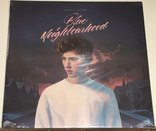 Troye Sivan Blue Neighbourhood Deluxe 2lp Vinyl Blue Vinyl (rare)