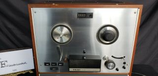 Vintage TEAC Reel To Reel Automatic Reverse A - 4000 Tape Machine Recorder Player 3