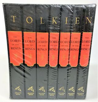 Rare The Lord Of The Rings Millennium Edition Hardcover Box Set