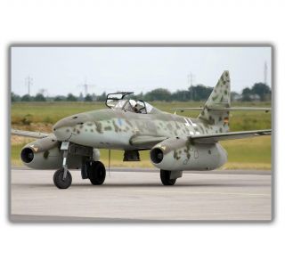 Ww2 Photo Messerschmitt Me 262 - 4 German Glossy Size " 4 6 " F