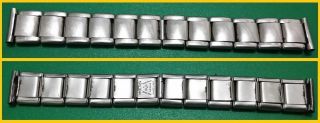 Rare Gay Freres 16mm Steel Expansion Watch Band Bracelet - Rolex Bubbleback