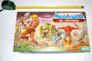 Masters Of The Universe Diorama Motu Extremely Rare Unique Piece 1985
