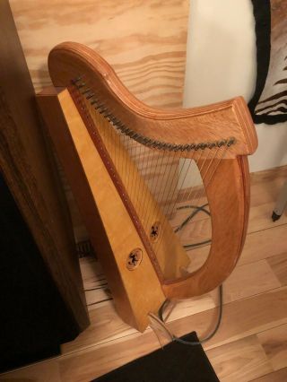 Vintage Small Harp From The Michigan Festival