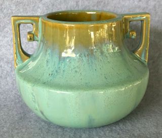 Vintage Fulper Pottery No.  452 Two Handle Jar 6 " 