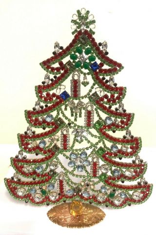 Rhinestone Christmas - Tree - Stand Up Size Xxl Husar.  D - 525