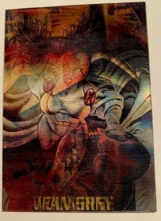 Ultra Rare 1995 Marvel Masterpieces X Men Mirage Card 2 Of 2 2/2