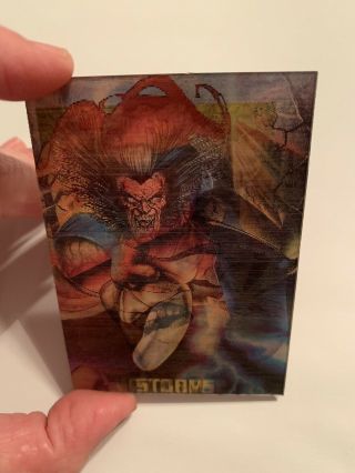 Ultra Rare 1995 Marvel Masterpieces X Men Mirage Card 2 Of 2 2/2 4